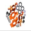 Aluminum Front & Rear Oversized Knuckle Arms For 1:5 Traxxas X Maxx 4X4 (For X Maxx 6S / 8S) - 20Pc Set Orange view 1
