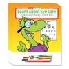 ZOCO  Learn About Eye Care Coloring Books (50 Bulk Pack, With Crayons)  Optometrist, Eye Doctor Gifts  Games, Puzzles, Activities for Kids view 1