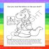 ZOCO  Learn About Eye Care Coloring Books (50 Bulk Pack, With Crayons)  Optometrist, Eye Doctor Gifts  Games, Puzzles, Activities for Kids view 4