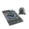 Marvel Black Panther 2-Piece Sling Bag and Sleeping Bag Set - 30" W x 54" L, Lightweight and Portable, Ages 3+, Perfect for Travel, Camping, and Sleepovers view 1
