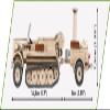 Cobi toys 367 Pcs Hc WWII /2272/ 'Sd.Kfz.10 & Field Kitchen Executive Edition view 4