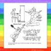 ZOCO  Health and Safety Coloring & Activity Books for Kids (50 Bulk Pack, With Crayons)  Educational Wellness Activities for Ages 3+ view 3