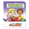 ZOCO  Good Nutrition Coloring Books (50 Bulk Pack, with Crayons)  Healthy Eating Handouts for Kids  Educational Games, Activities & Puzzles view 1