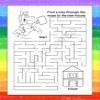 ZOCO  When I Move  New House Coloring Books (50 Bulk Pack, With Crayons)  Realtor Handouts for Kids  Real Estate Marketing Materials view 3