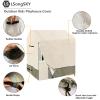 LSongSKY Outdoor Kids' Playhouse Cover,100% Waterproof Heavy Duty Outdoor Playhouse Covers ,Protect The Wooden Kids Playhouse from Rain,Snow,Dirt and Hail Storms (57" Lx 57" W x 63" H) view 3