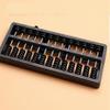 Abcsea 1 Piece Abacus 13 Digits, Abacus Chinese Vintage, Abacus Wooden, for Arithmetic Mathematic Education view 3