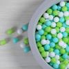 GOGOSO Ball Pit Balls for Toddlers, Green Balls for Ball Pool Birhtday Party Girls Kids with Storage Bag, 2.17inches 100pcs view 1