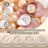 GOGOSO Ball Pit Balls for Toddlers, Brown Plastics Balls for Ball Pool Birhtday Party Girls Kids with Storage Bag, 2.17inches100pcs view 2