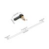 MECCANIXITY 10pcs M2x250mm Push Rod Connector Stainless Steel Rod Linkage, 5pcs M2 2.0xL16mm Lever Steering Linkage Tie Rod End Ball Head End for RC Helicopter view 2
