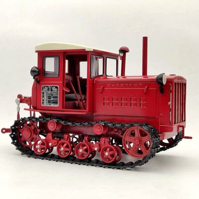 1:12 for China Dongfanghong-54 Tracked Tractor Diecast Model Toys Car Limited Collection Auto Gift