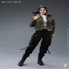 YSBRING VERYCOOL VCL-1007B 1/6 Scale Figure Accessories Green Trendy Jacket Set for 12 Inch Female Action Figure view 2