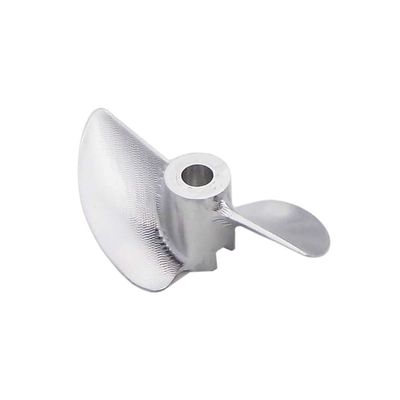 RC Boat Propeller 3mm 36mm P1.4 2-Blades CNC Aluminum Left Hand Prop for RC Racing Boat Speed Mono Oral VEE Boat Hydroplane (36mm)