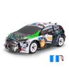 QAQQVQ Hobby RC Cars, 30 KM/H 1:28 Scale Fast High Speed Remote Control Car for Adult Boy,4WD 2.4GHz Alloy Chassis Off Road Monster RC Truck Toy All Terrain Racing,2 Batteries view 1