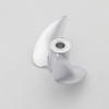 RC Boat Propeller 3mm 37mm P1.4 2-Blades CNC Aluminum Left Hand Prop for RC Racing Boat Speed Mono Oral VEE Boat Hydroplane (37mm) view 2