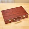 Collections Etc 140 Piece Art Set with Wooden Carrying Case view 3