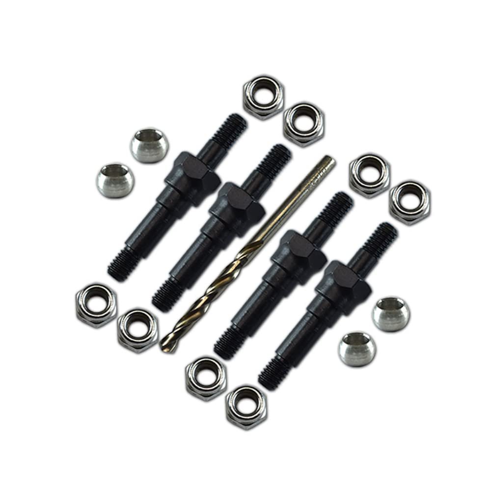 GPM for ARRMA 1/8 KRATON 6S Medium Carbon Steel Front and Rear Universal Upgrade Shock Absorber Bracket Fixing Screws