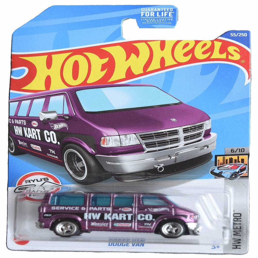 Hot Wheels Super Treasure Hunt Dodge Van - Dodge Van