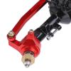 Greendhat Front/Rear Axles Assembly+Drive Shaft Set for Axial SCX24 90081 1/24 RC Car Part ( Color : Black ) view 3