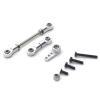 Greendhat Metal Servo Arm Rod Steering Link Rod for Wltoys K969 K979 K989 284131 Mini-Q Mini-Z Mini-D 1/28 RC Car Upgrade Parts ( Color : Silver ) view 1