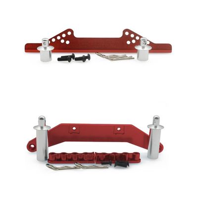 Greendhat Alloy Front/Rear Body Mount Body Posts Body Clips for Rc Hobby Model Car 1/10 Traxxas Slash 2Wd Short Course ( Color : F1914 R1914 R )