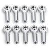 Greendhat 1/10/20Pcs M4 Metal Aluminum Link Rod Ball Head Push Rod Ends Balls Joint Connector for 1/10 RC Crawler Car SCX10 90046 ( Color : 10Pcs ) view 3