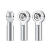 Greendhat 1/10/20Pcs M4 Metal Aluminum Link Rod Ball Head Push Rod Ends Balls Joint Connector for 1/10 RC Crawler Car SCX10 90046 ( Color : 10Pcs ) view 4