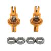 Greendhat for Wltoys K929 K939 K969 K979 K989 K999 1/28 RC Car Parts K989-26 Metal Upgrade Adjustable Ball Differential Box ( Color : Red ) view 2