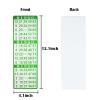 Yuanhe Bingo Paper Game Cards - 3 Cards - 100 Sheets in Mixed Colors view 3