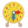 SALALIS Toddler Teaching Clock - Wooden Number Clock Model for Telling Time & Learning, Kindergarten Educational Toy view 1