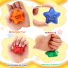 HyDren 30 Pcs Valentines Appreciation Gifts for Employees Motivational Star Stress Balls 2.2 Inch Stress Relief Ball with Quotes Colorful Foam Ball Inspirational Hand Exercise Toys(Fresh Color) view 4