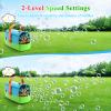 Wisdomlit Bubble Machine, 3-in-1 Bubble Maker, Bubble Blower with 3 Bubble Wheels, Make Small | Medium | Big Bubbles for Kids Toddlers, Bubble Toys for Indoor Outdoor Birthday Party (Multi-Color) view 4