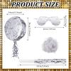 Disco Ball Small Piata with Stick Blindfold and Confetti, Silver Foil Piatas for Birthday Party Kids Adults Retro Birthday Game Party Decorations Supplies(Round) view 4