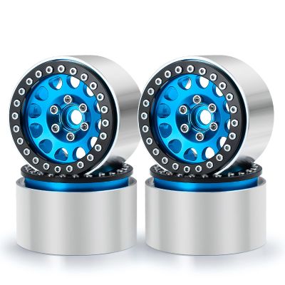 1/10th RC 1.9 Aluminium Beadlock Wheel Rims 35mm Width Upgrades for AXIAL SCX10 TRX4 SCX10-II AXI90046,SCX10-III,D90