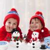 9 Pack Build a Snowman Kit Snowman Crafts for Kids,Modeling Clay Snowman DIY Kit, Christmas Stocking Stuffers for Kids,Christmas Crafts Xmas Gift view 2