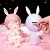 Fairy Angel Piggy Banks for Girls Praying for Birthday Gifts, Baby Room Decor, Christening Baptism Gifts, Unique, Unbreakable Girl Piggy Bank for Kids view 4