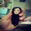 1/6 Scale Female Head Sculpt,Female Killer Straight Hair Head Carved for 12inch Soldier Action Figure Body Doll Collection (B) view 4