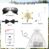 DONSAJI Ring Security Wedding Set - Bow Tie, Badge, Sunglasses, Earpiece, Proposal Card for Kids (1 Set) view 2