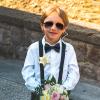 DONSAJI Ring Security Wedding Set - Bow Tie, Badge, Sunglasses, Earpiece, Proposal Card for Kids (1 Set) view 3