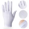 Aichiyu Magician Costume Accessories for Men Women Halloween Pretend Play Dress Up Kit Magician Hat Wand White Gloves Magic Tricks (A) view 3