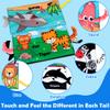 Baby Toys 0-6 Months - Tummy Time Toy Baby Mirror Infant Toys with Cloth Book - Black and White High Contrast Baby Toy for Newborn - Montessori Sensory Toy 0 2 3 4 5 6-12 Months Boy Girl Shower Gifts view 3