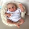 iCradle Reborn Baby Doll 20 Inch Newborn Baby Dolls Silicone Reborn Toddler Doll Blue Eyes Without Eyelashes Toy Accessories Gift for Collection & Kids Age 3+ view 2
