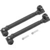 2Pcs ShareGoo Universal Drive Shaft CVD Driveshaft Upgrade Parts Compatible with Axial SCX10 SCX10-II Redcat Gen7 Gen8 RC4WD D90 1/10 RC Crawler Car (107-154mm) view 1