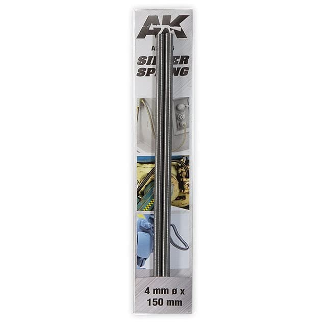 AK Interactive Spring - Silver 4mm