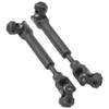 2Pcs ShareGoo Universal Drive Shaft CVD Driveshaft Upgrade Parts Compatible with Axial SCX10 SCX10-II Redcat Gen7 Gen8 RC4WD D90 1/10 RC Crawler Car (87-122mm) view 3