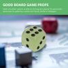 OSALADI 60pcs Six-Sided Dice for Ktv Entertainment Glow Dark Gaming Props for Parties and Boys and Girls Learning Activities and Lightweight Design view 3
