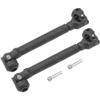 2Pcs ShareGoo Universal Drive Shaft CVD Driveshaft Upgrade Parts Compatible with Axial SCX10 SCX10-II Redcat Gen7 Gen8 RC4WD D90 1/10 RC Crawler Car (97-137mm) view 1