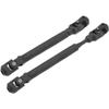 2Pcs ShareGoo Universal Drive Shaft CVD Driveshaft Upgrade Parts Compatible with Axial SCX10 SCX10-II Redcat Gen7 Gen8 RC4WD D90 1/10 RC Crawler Car (97-137mm) view 2