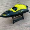 Ssccgym RTF RTR Large Remote Control Speed Boat 35-55km/h 3S Battery for Adults RC Brushless Submarine Watercraft 30-35km/h+ on Lake Pool Sea (Yellow) view 1