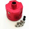 Aluminum Alloy Upgrade Differential Case Diff Gear Carrier for ARRMA 1/5 Kraton Outcast 8S Replace ARA310915 - RED view 3