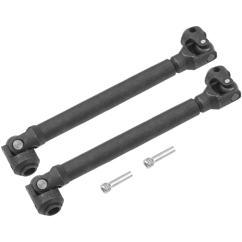 2Pcs ShareGoo Universal Drive Shaft CVD Driveshaft Upgrade Parts Compatible with Axial SCX10 SCX10-II Redcat Gen7 Gen8 RC4WD D90 1/10 RC Crawler Car (117-164mm)